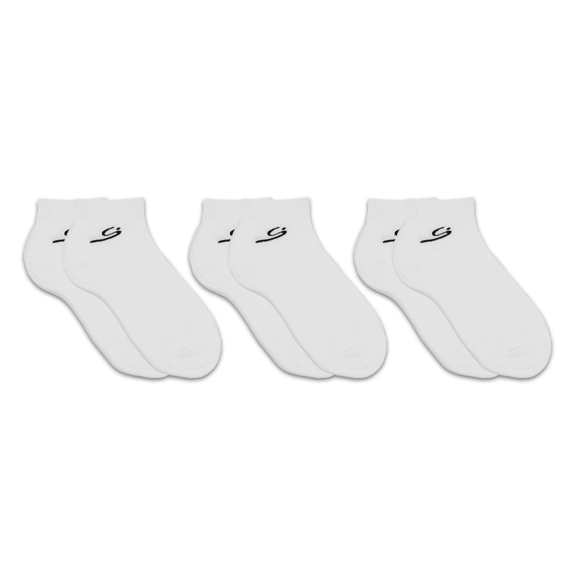 Men's Low Cut Ankle Socks – 3 Pairs (Color Select)