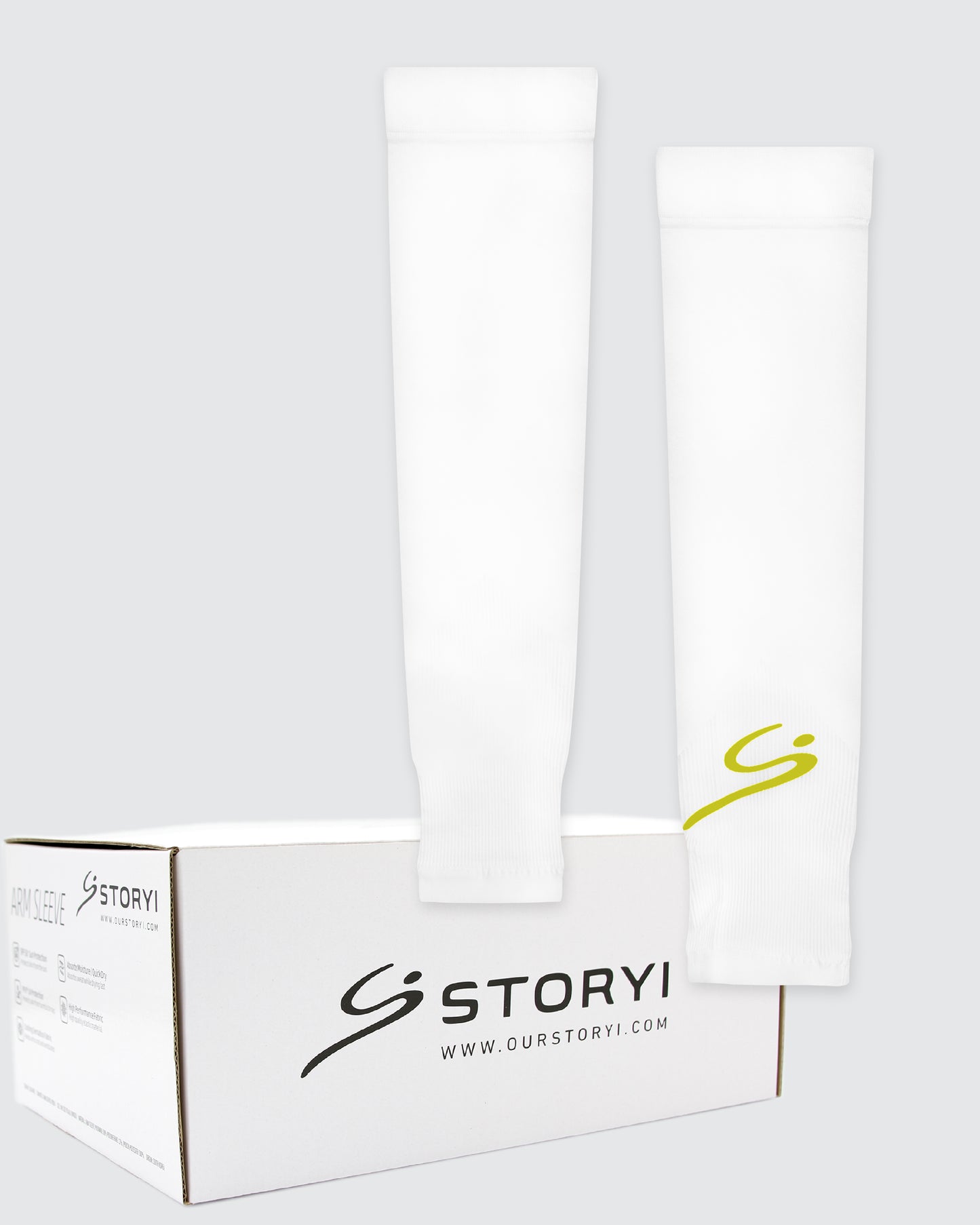 Custom Sun Sleeves White/Yellow (12)