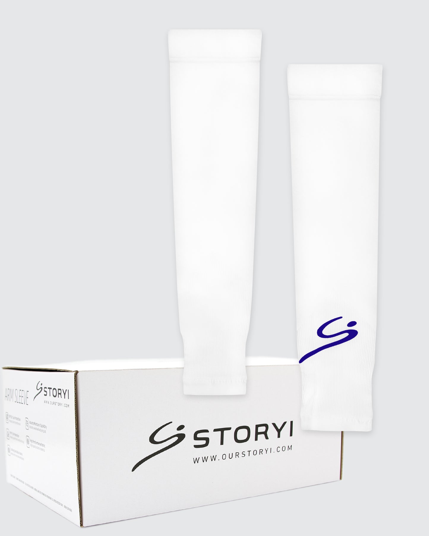 Custom Sun Sleeves White/Navy (12)