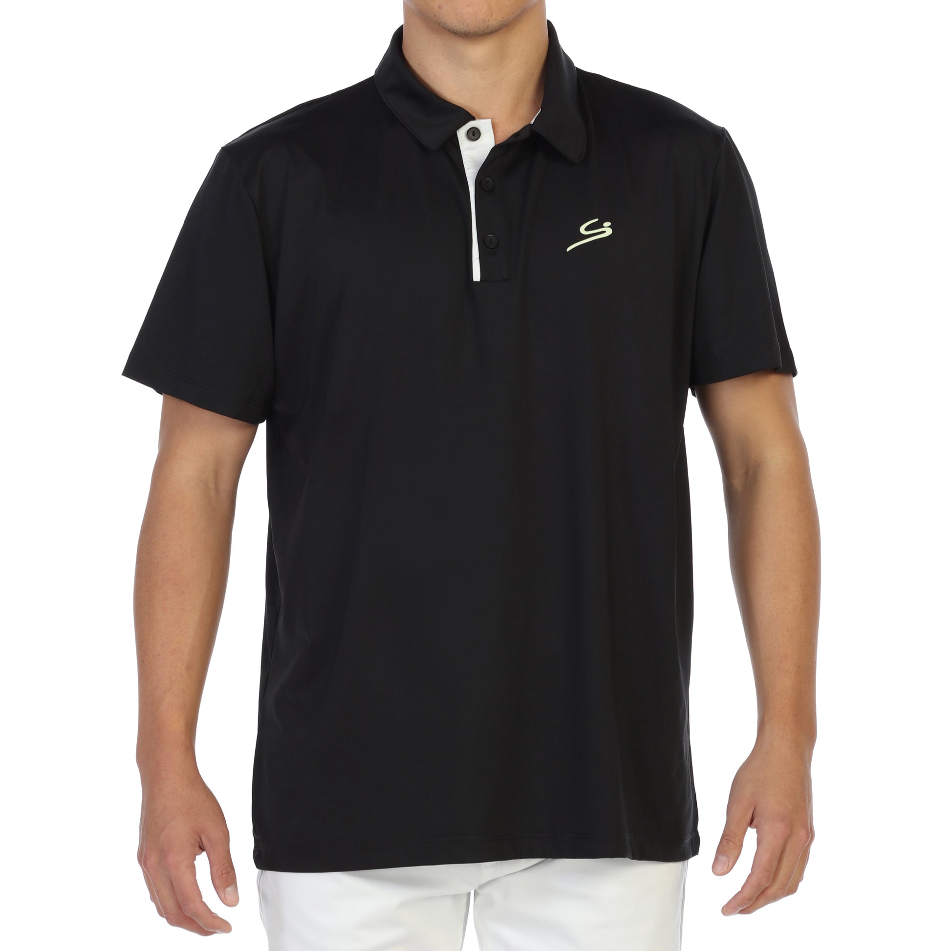 Athletic Polo Shirt – Black