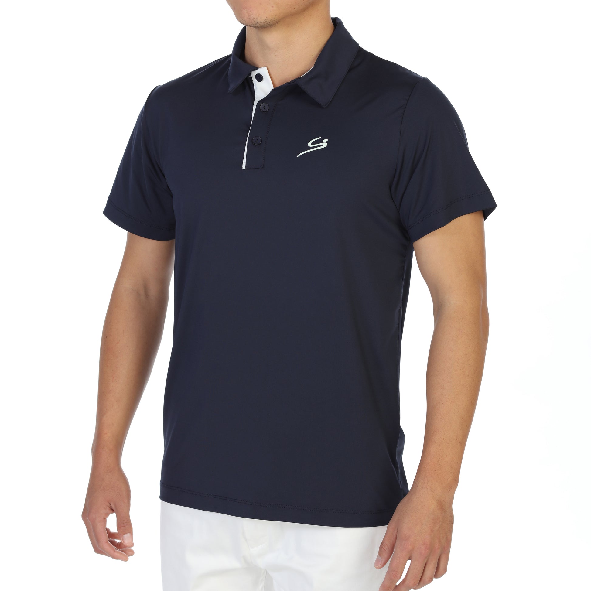 Athletic Polo Shirt – Navy