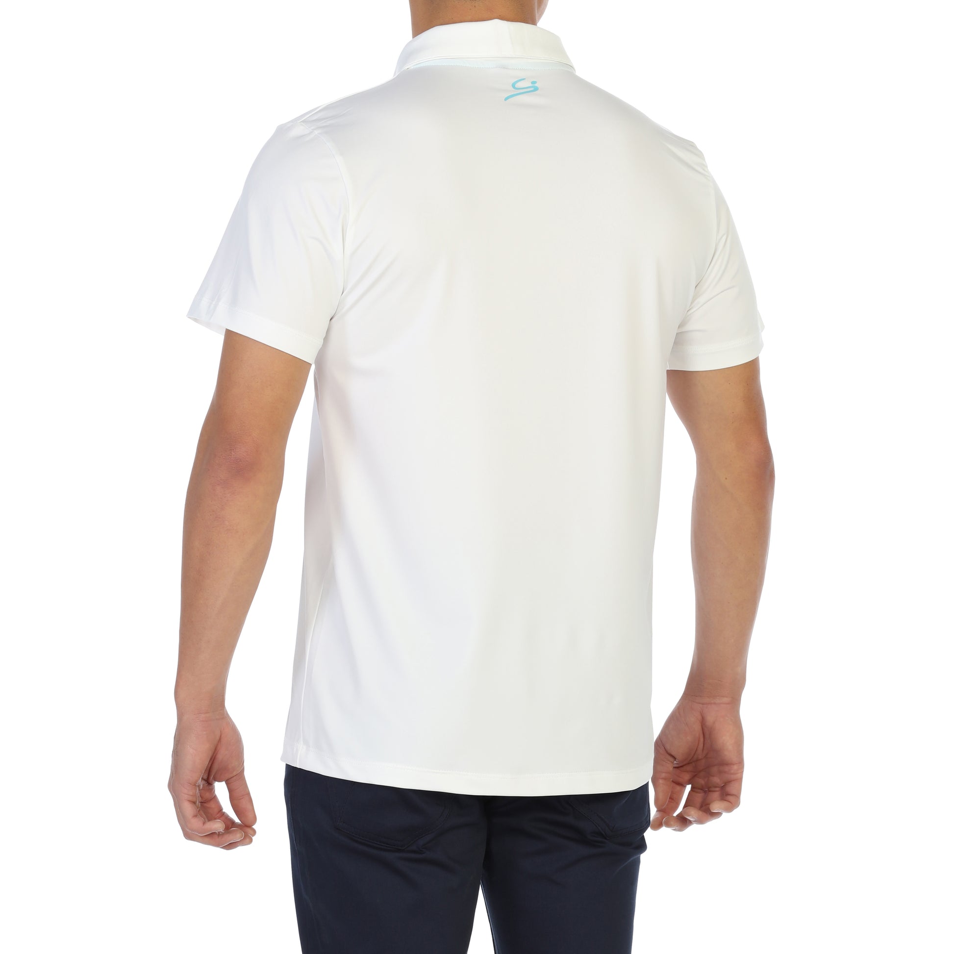 Athletic Polo Shirt – White