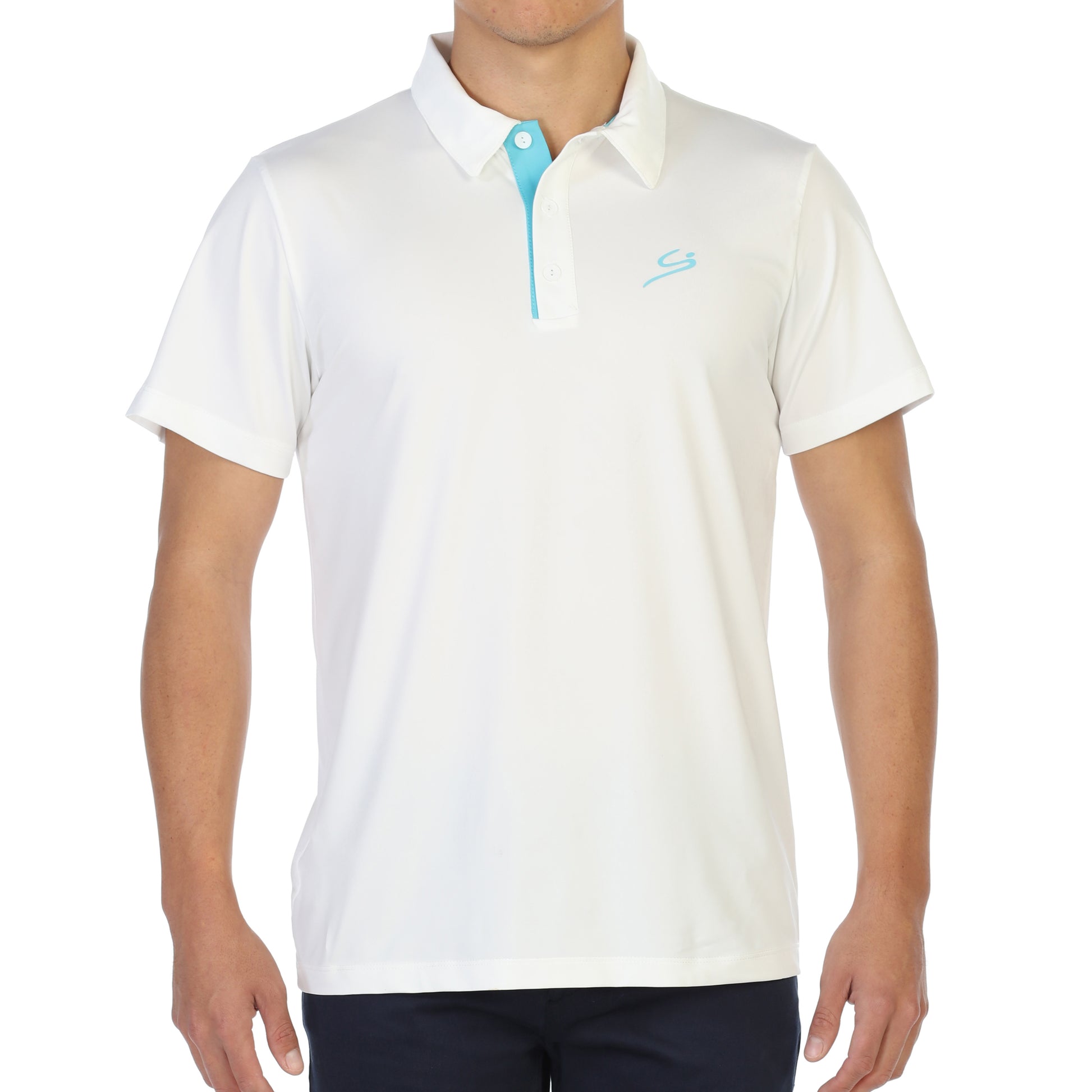 Athletic Polo Shirt – White