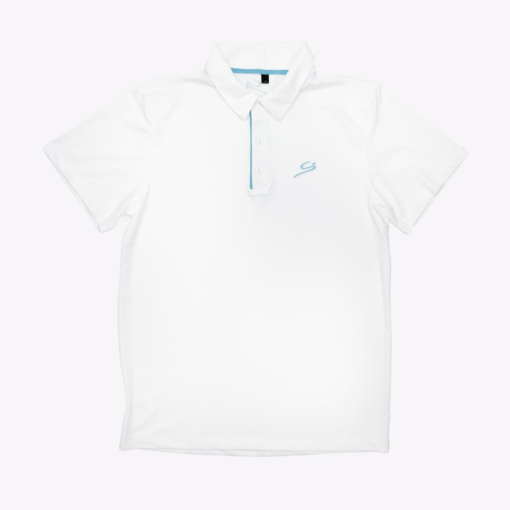 Athletic Polo Shirt – White