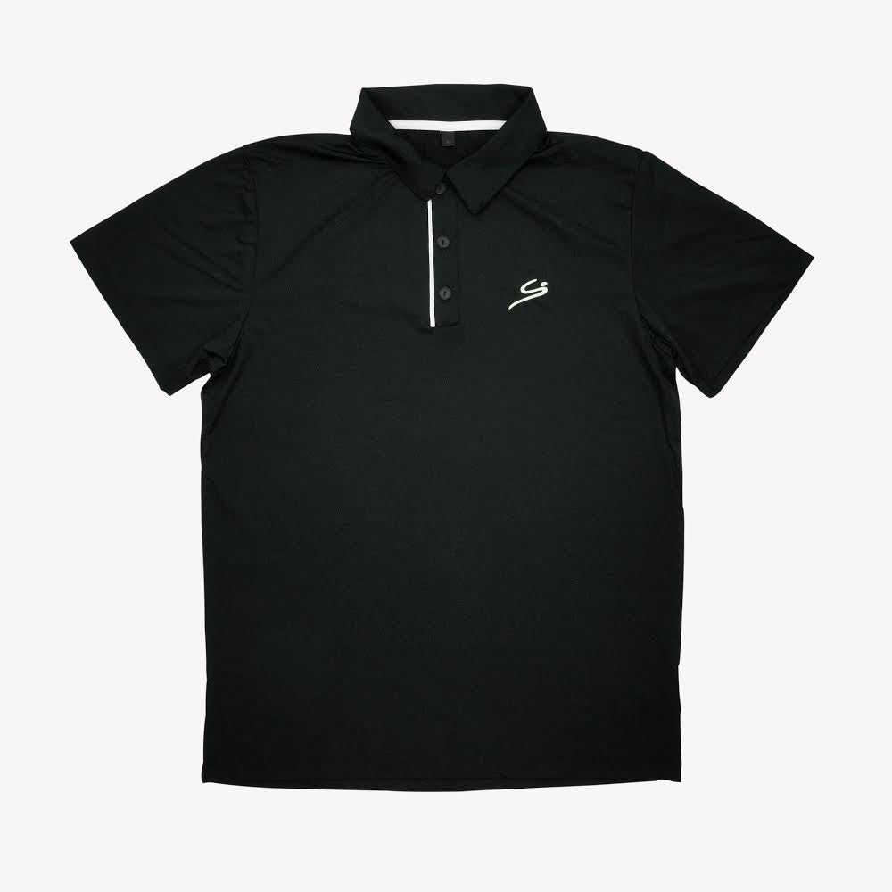 Athletic Polo Shirt – Black