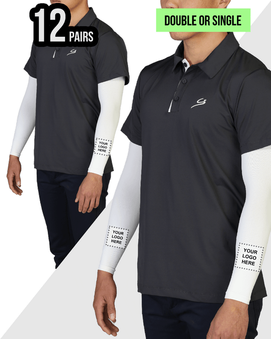 Custom Sun Sleeves – 12 Pairs