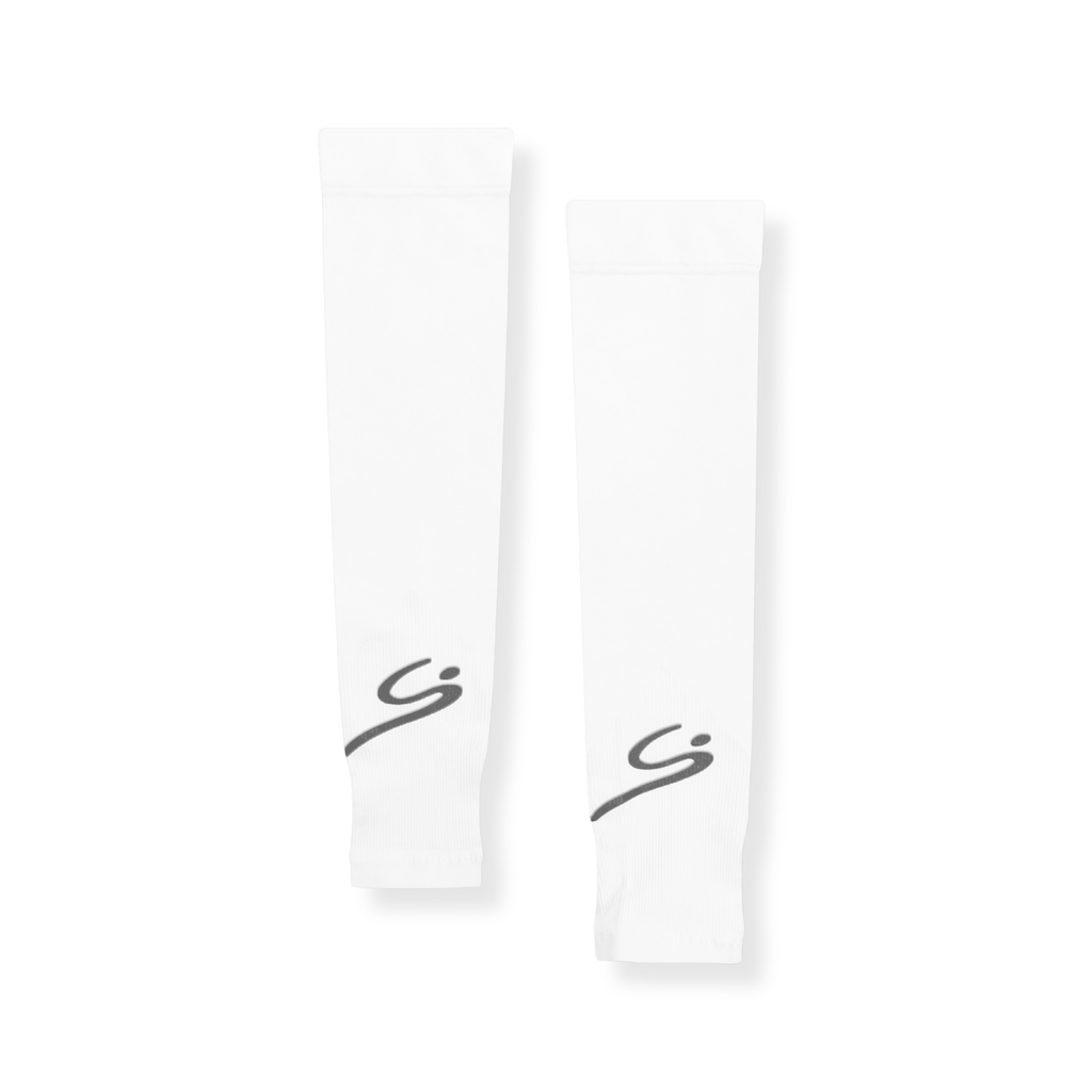 Sun Protection Arm Sleeves – White