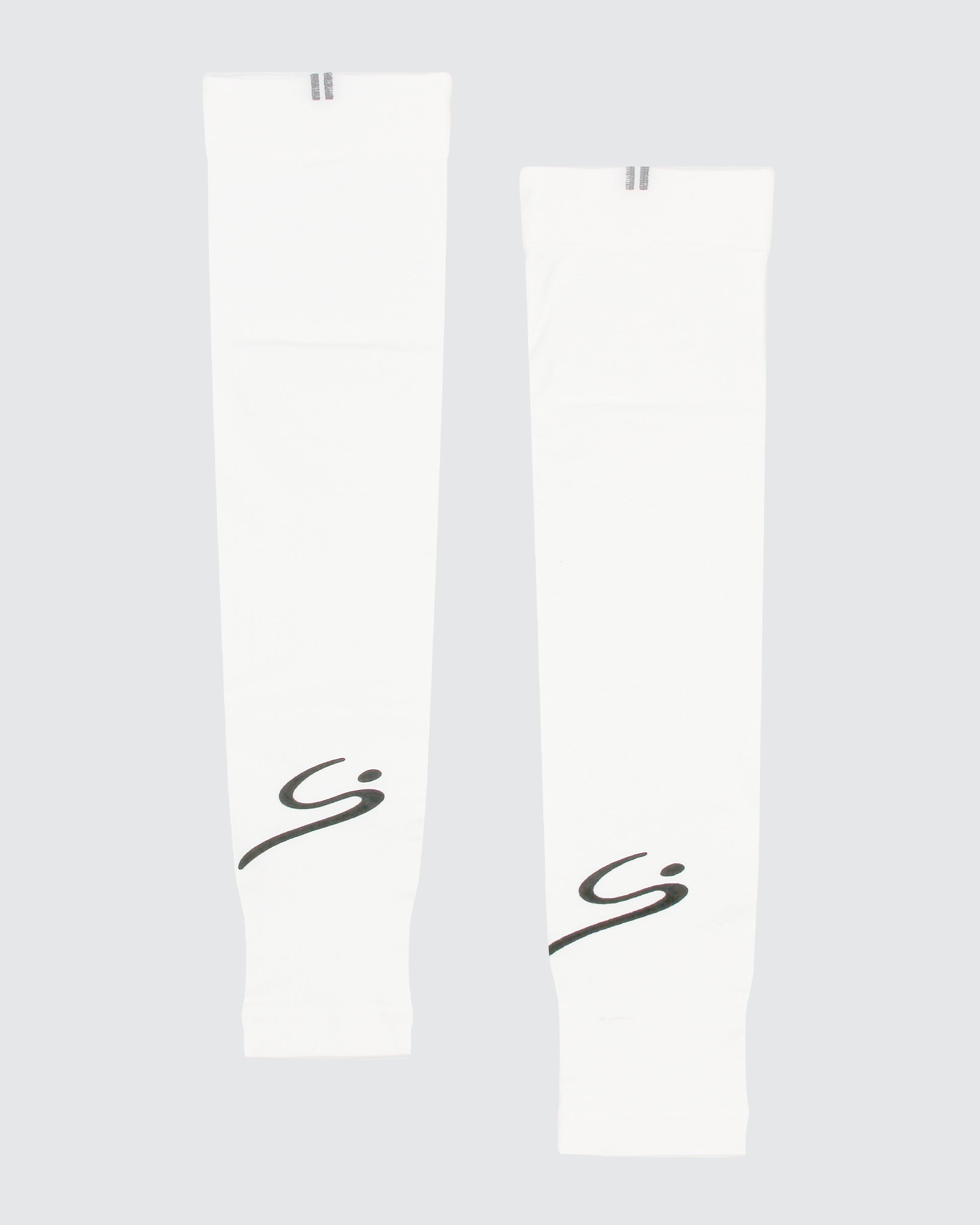 STORYI Sun Protection Leg Sleeves – White/Black