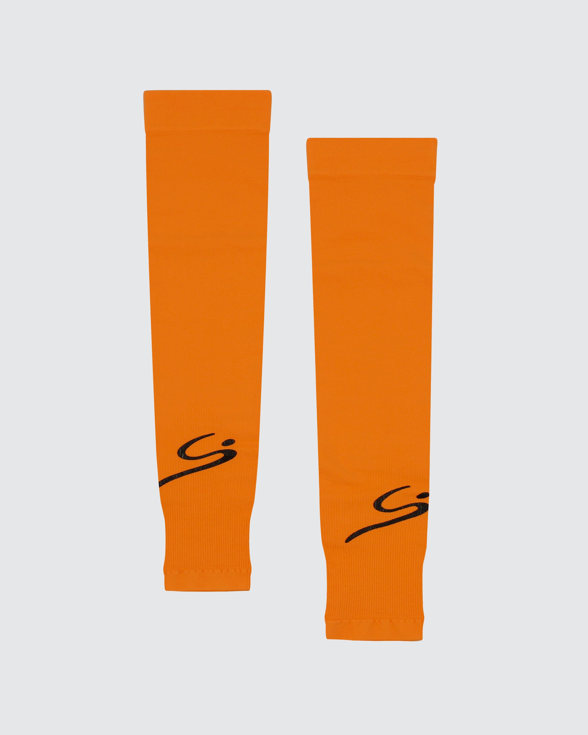 STORYI Sun Protection Arm Sleeves – Orange/Black