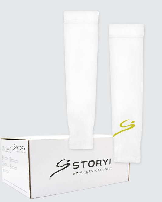 Custom Sun Sleeves White/Yellow (12)