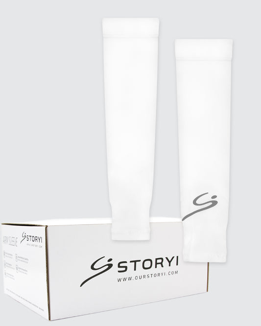 Custom Sun Sleeves White/Grey (12)