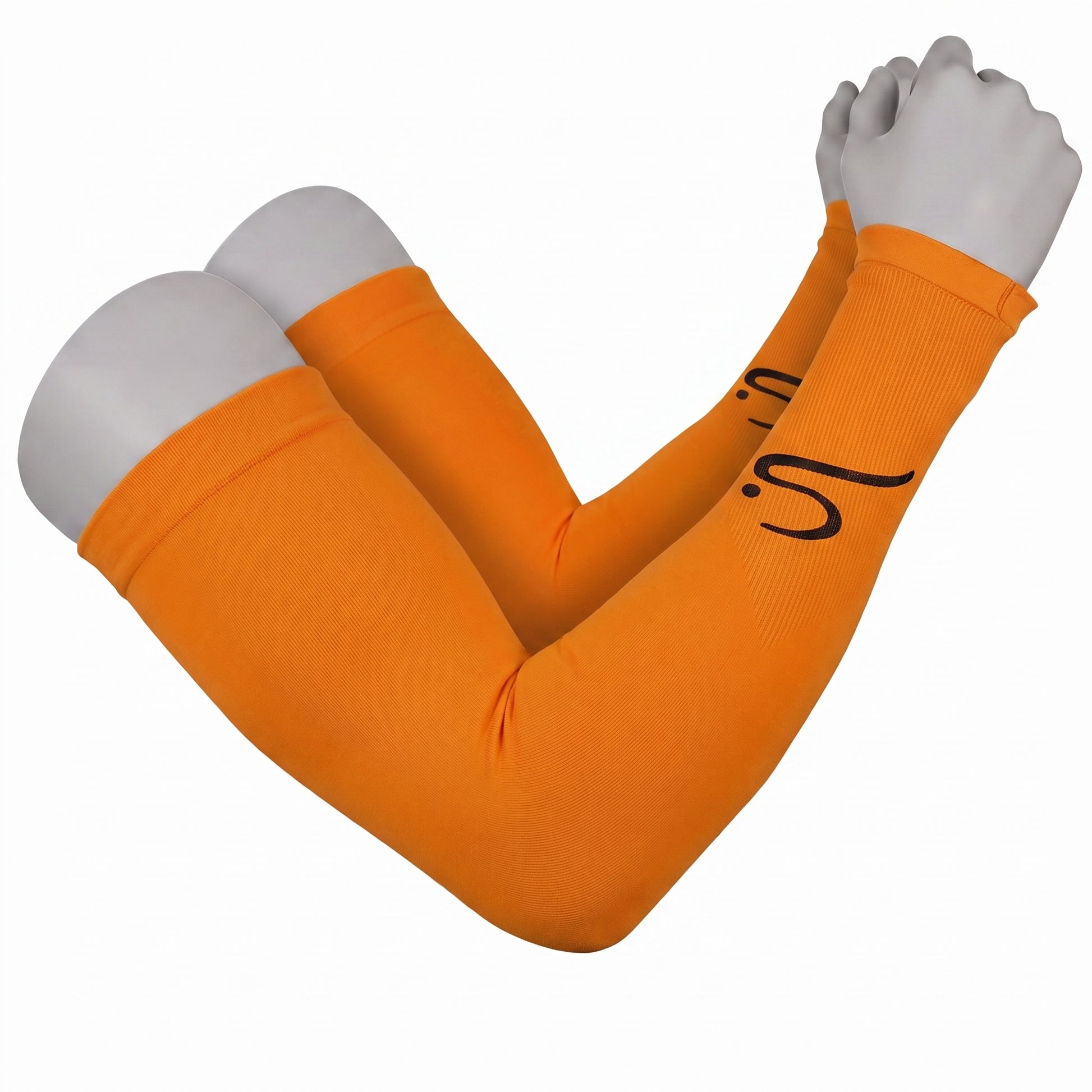 Sun Protection Arm Sleeves – Orange