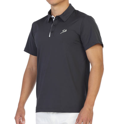 Athletic Polo Shirt Charcoal