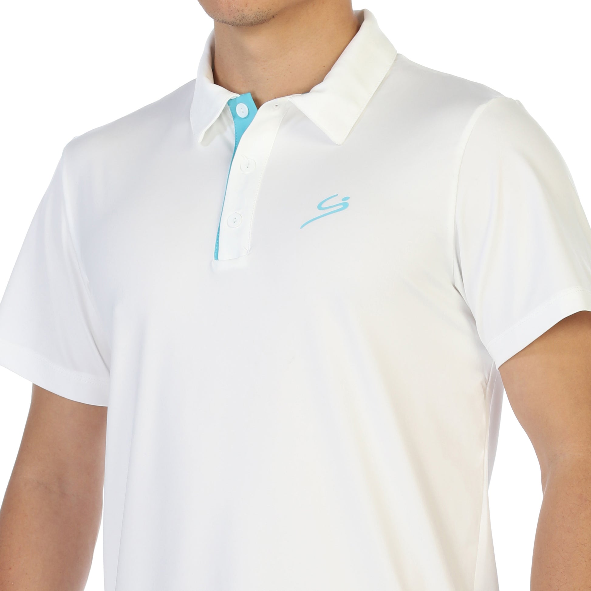 Athletic Polo Shirt – White