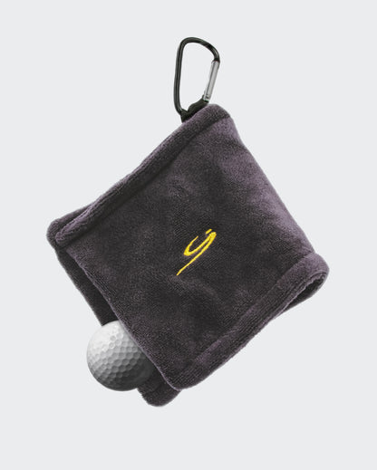 Golf Ball Cleaning Towel Gold (2pc Set)