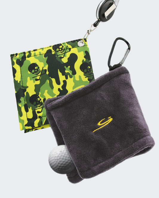 Golf Ball Cleaning Towel Camo (2pc Set)