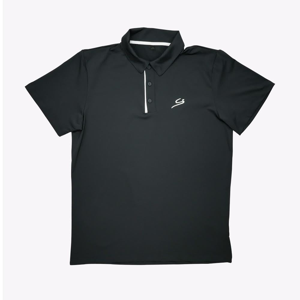 Athletic Polo Shirt Charcoal